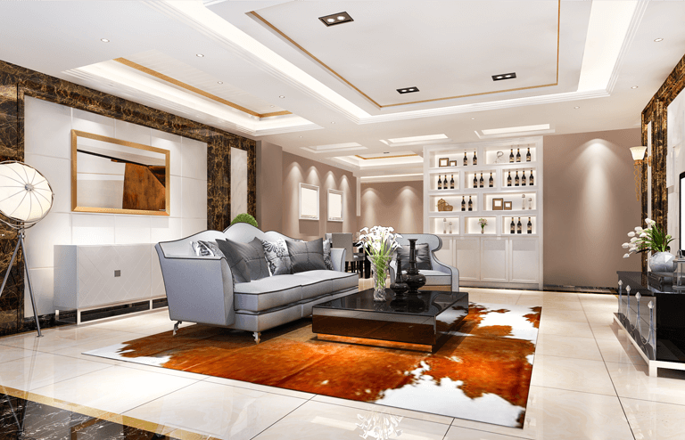 Minimalist Marvels: Simplistic Living Room Designs by Kochi’s Interior Experts